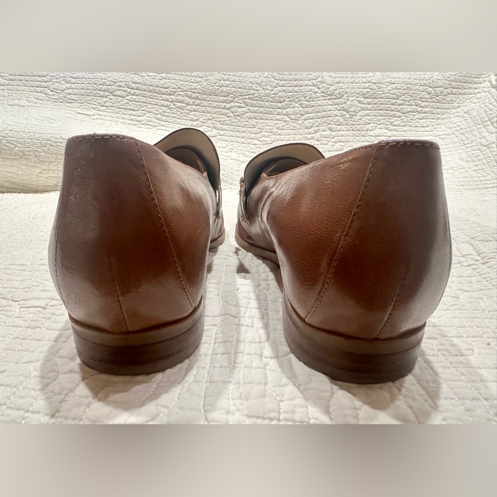 Nine West tan loafers - size 9M - Picture 4 of 8